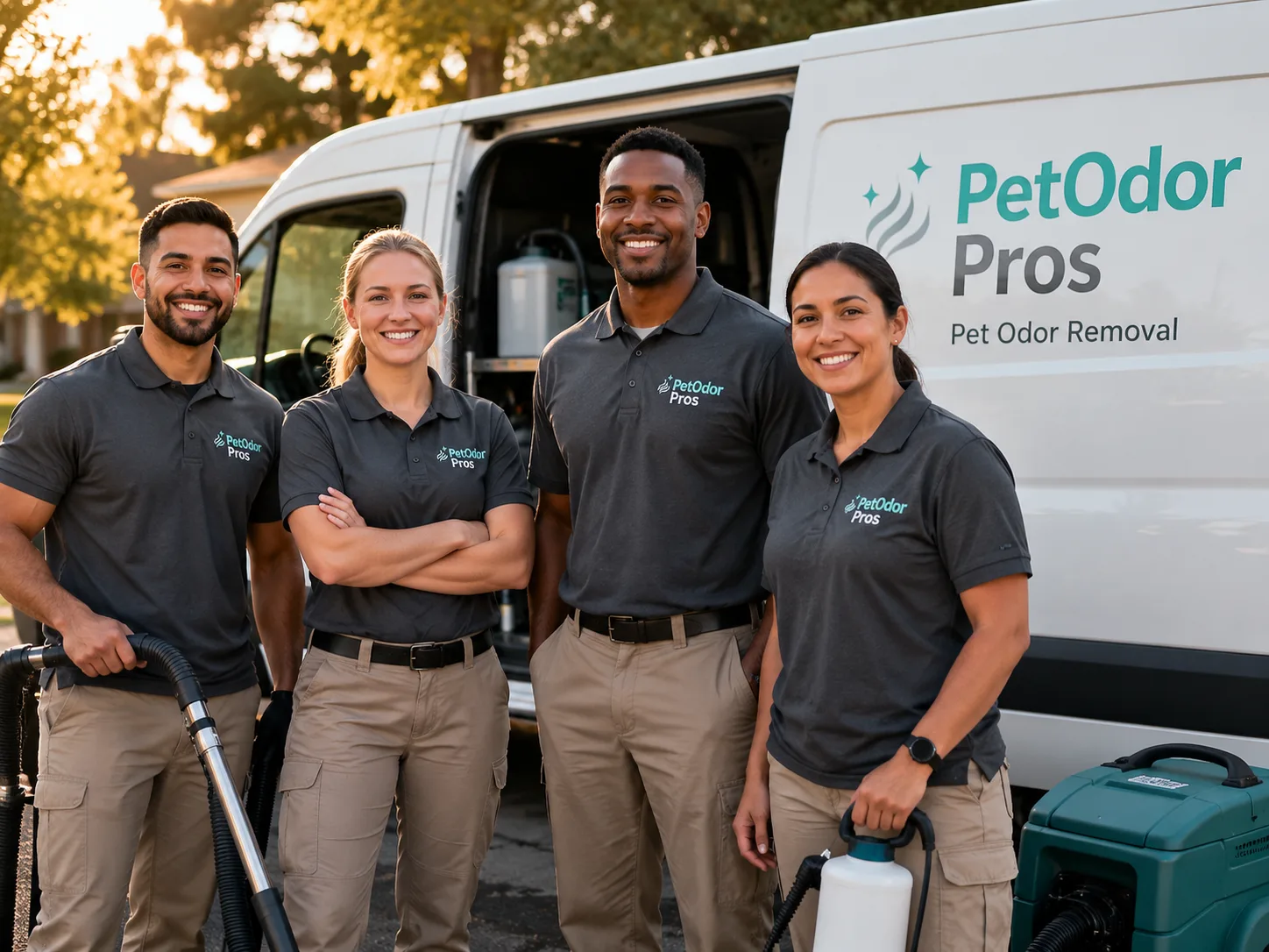 Pet Odor Removal team serving Canton, OH